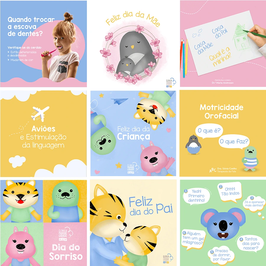 Projeto de design para redes sociais desenvolvido pelo nosso estúdio criativo.