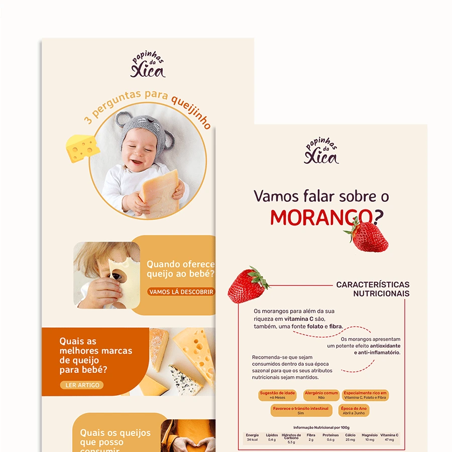 Projeto de design de newsletter desenvolvido pelo nosso estúdio criativo.