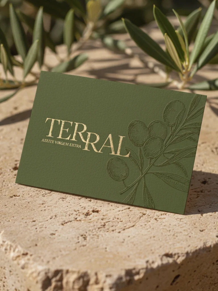 packaging azeite premium Terral embalagem